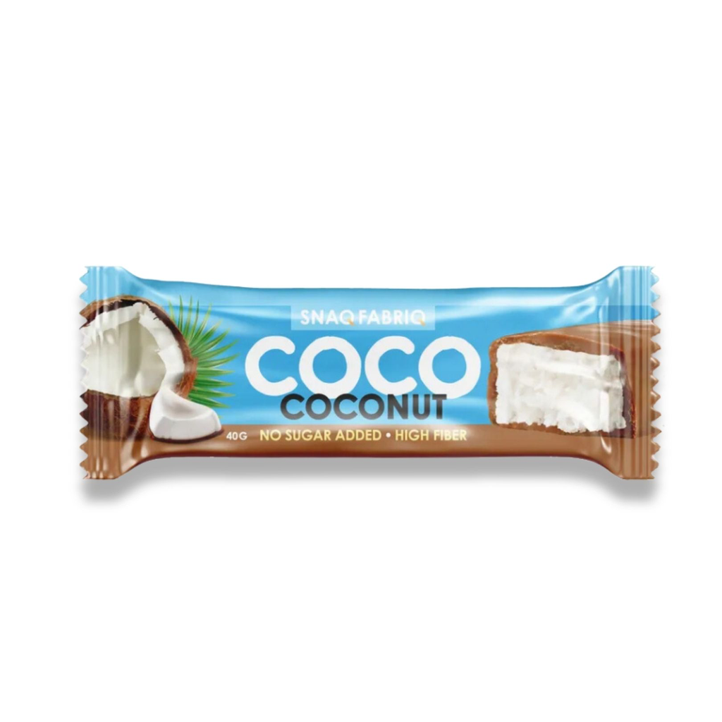 [4680046725066] Snaq Fabriq COCO Глазированный батончик с кокосом 40 г.