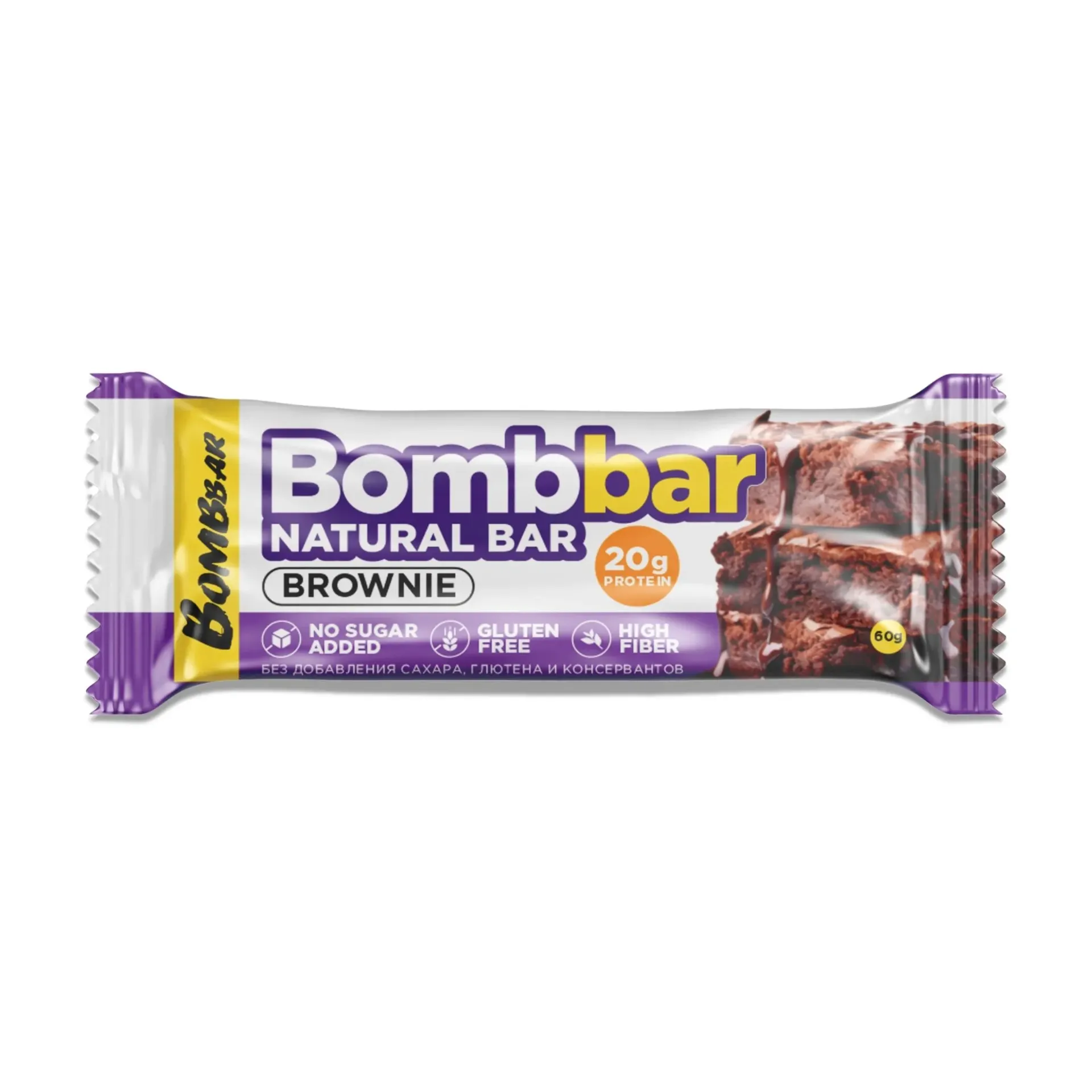 Bombbar ช็อกโกแลตพารามีซา บราวนี่ คลาสสิค, 60 กรัม.